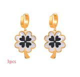 Titanium Steel White Shell Clover Pendant – Jewelry Gift Ideas — 8