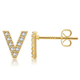 Fashion Trend Small Letter Ear Studs – Stylish Gifts — 7