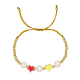 Copper Oil Drop Peach Heart Couple Bracelet – Gifts for Couples — 3