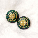 Gilding Ornament Four-leaf Clover Drop Oil Enamel – Small Gift Ideas — 3