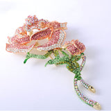 Rose Brooch Winter Accessories In Europe And America – Stylish Gifts — 3