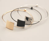 Fashion Copper Bracelet Round Triangle Square – Stylish Gifts — 1