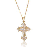 Ins Retro Punk Cross Personality Pendant Necklace – Jewelry Gift Ideas — 4