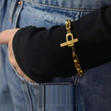 Square 316L Steel Bracelets Necklace For Men – Jewelry Gift Ideas — 8