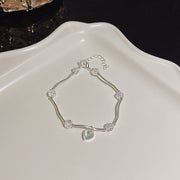 Versatile Zircon Flower Pearl Bracelet – Jewelry Gift Ideas — 18