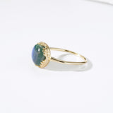Malachite Feather 925 Silver Ring Jewelry – Jewelry Gift Ideas — 5