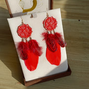 Women's Casual Versatile Feather Earrings – Gifts for Her — 12