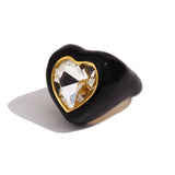 Niche Ring Stainless Steel 18K Gold Plating Cut Surface – Useful Gifts — 11