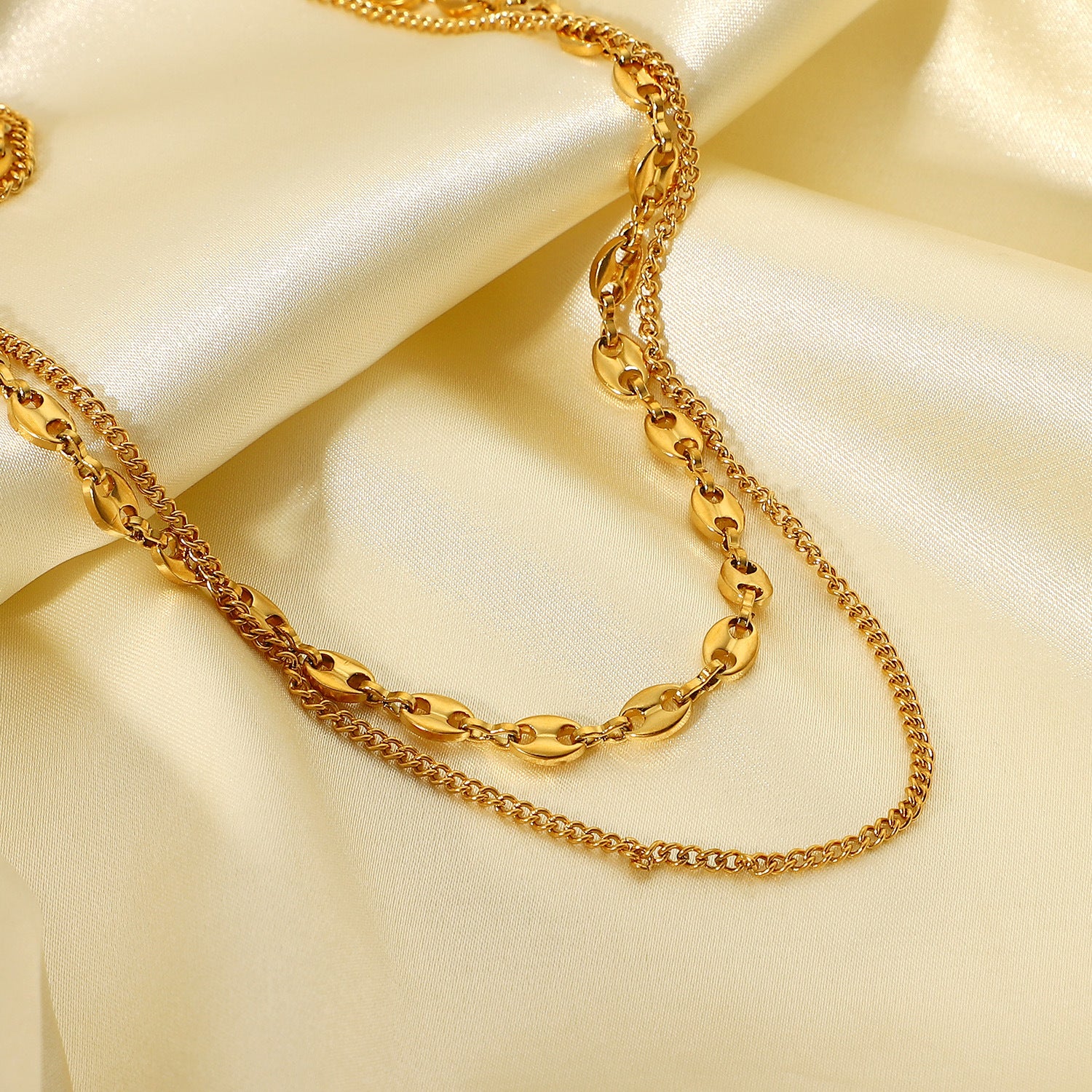 Women's Fashion Double Layer Necklace – Jewelry Gift Ideas — 1