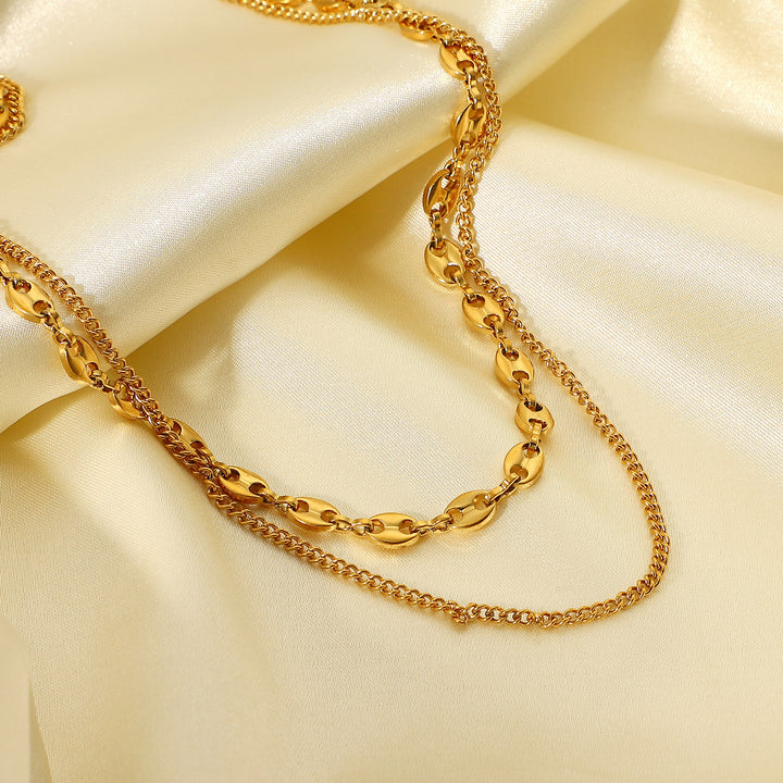 Women's Fashion Double Layer Necklace – Jewelry Gift Ideas — 1