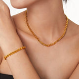European And American Punk Copper Material Cuban – Jewelry Gift Ideas — 5