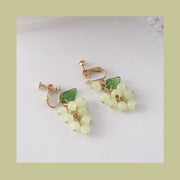 Cute Purple Grape String Earrings – Stylish Gifts — 7