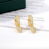 Diamond Heart Jewelry Women's Stud Earrings – Jewelry Gift Ideas — 6