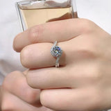 Eight Hearts And Eight Arrows Simulation Moissanite – Surprise Gifts — 3