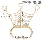 Bohemian Folk Dance Antique Jewelry Finger Chain – Jewelry Gift Ideas — 3