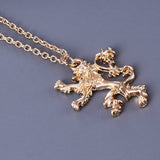 Game Lannister Lion Badge Necklace – Jewelry Gift Ideas — 4