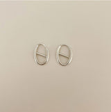 Sterling Silver Minimalist Pig Nose Earrings – Holiday Gift Ideas — 4
