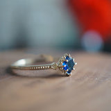 Fashion Personality Simple Zirconium Gold Plated Ring – Stylish Gifts — 5