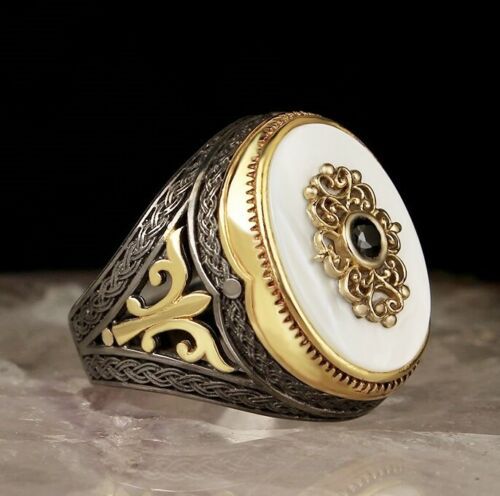 Creative Two-Tone Gold Plated Zircon Ring – Stylish Gifts — 1