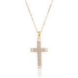 Jesus Cross Necklace Pendant INS Clavicle Chain – Jewelry Gift Ideas — 9
