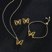 Butterfly Necklace Jewelry Set – Jewelry Gift Ideas — 2