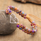 Hand Braided Double Emperor Turquoise Bracelet – Jewelry Gift Ideas — 3