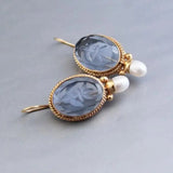Inlaid Pearl Vintage Style Earrings – Stylish Gifts — 7