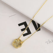 Five-petal Flower Hanging Necklace For Women – Jewelry Gift Ideas — 17