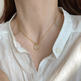 Women's Fashion Vintage Rose Pendant Necklace – Jewelry Gift Ideas — 3