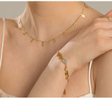 Fashion Small Leaf Clavicle Chain For Women – Stylish Gifts — 5