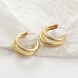 Fashion Gold Color Earrings For Women – Stylish Gifts — 6