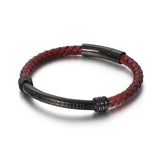 Simple Leather Rope Braided Fashion Men's Bracelet – Stylish Gifts — 6