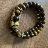 Micro-inlaid Copper Natural Tiger-eye Bracelet – Jewelry Gift Ideas — 6