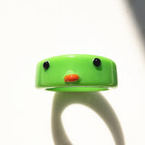 Fashion Creative Cute Chick Animal Resin Ring – Stylish Gifts — 9