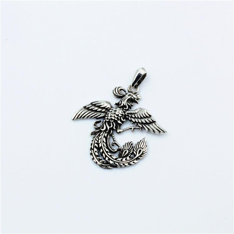 Phoenix Pendant 925 Sterling Silver Handmade – Jewelry Gift Ideas — 1