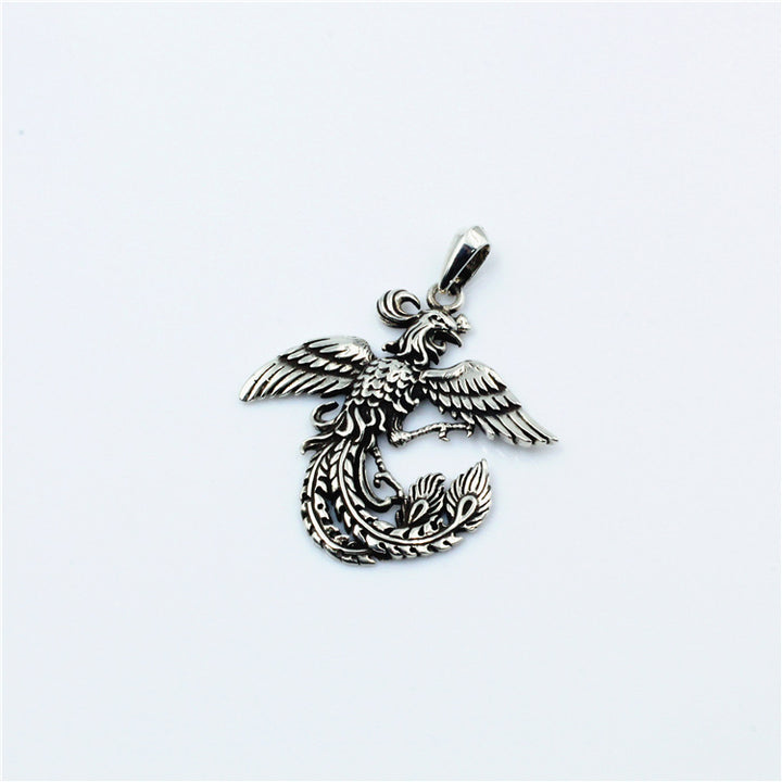 Phoenix Pendant 925 Sterling Silver Handmade – Jewelry Gift Ideas — 1