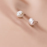 Baroque Pearl Earrings Women's Fashion Is Irregular – Stylish Gifts — 4