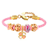 Creative Four Leaf Turf Rope Bracelet Women's – Jewelry Gift Ideas — 5