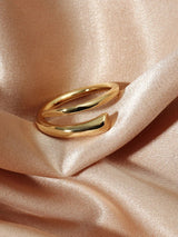 Women's Simple Alloy Geometric Open Adjustable Ring – Gifts for Her — 5