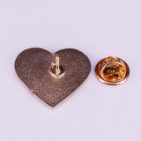 Secret Organization Brooch Heart-shaped Glitter – Jewelry Gift Ideas — 2
