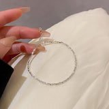 Small Pieces Of Silver Bracelet Female Niche – Jewelry Gift Ideas — 5