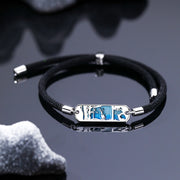 Sterling Silver Couple Style Copper Bracelet – Stylish Gifts — 3
