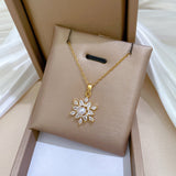 Pearl Flower Zircon Light Luxury Temperament – Jewelry Gift Ideas — 4