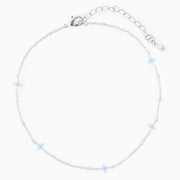Blue Flower Summer Beach Wind Anklet – Outdoor Gifts — 6