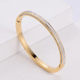 Mud Diamond Titanium Steel Bracelet – Jewelry Gift Ideas — 5