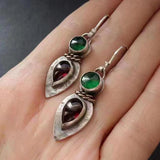 Geometric Simple Round Water Drop Red And Green – Thoughtful Gifts — 4