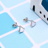 Simple Personality Small Skirt White Shell Earrings – Gifts for Her — 5