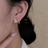Popular Earrings Front And Back Wear Small Fresh – Small Gift Ideas — 4