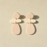 Ladies Fashion Clay Textured Acrylic Earrings – Stylish Gifts — 14