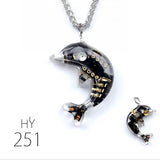 Dolphin Steampunk Electronic Pendant Necklace – Jewelry Gift Ideas — 7